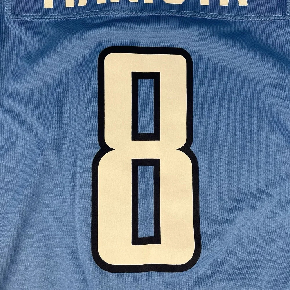 Nike Tennessee Titans Mariota #8 Jersey XL On Field Blue NFL
